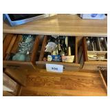 Rolling pins- Knives- silverware- utensils