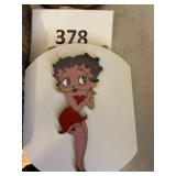 Wooden Betty Boop wall pc