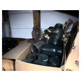 100+Canning jars-crock-graniteware-sov. items