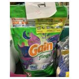 Gain flings 3 bags