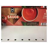 Tomato sauce 12 cans