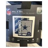 NFL Cowboys 60inx70in plush blanket