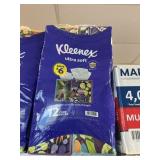 Kleenex ultra soft 12 cube boxes