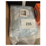 Swift Home floral pintuck 3-pc comforter set F/Q