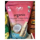 Ava organic coconut crispy rollers 14.1oz