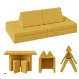 Yellow kids explorer sofa