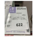 Premium diapers 164ct size 1