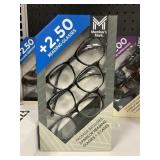 Reading  Glasses +2.50 style 204