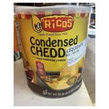 Condensed chedder sauce 107oz