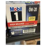 Mobil1 synthetic motor oil 0W-20   6-1 qt