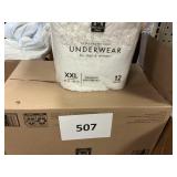 Underwear XXL 4-12 ct