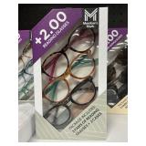 Reading  Glasses +2.00 style 102
