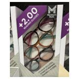 Reading  Glasses +2.00 style 102