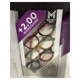 Reading  Glasses +2.00 style 102