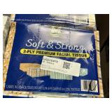 Soft & Strong facial tissue 12 boxes