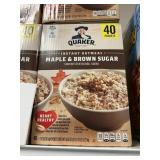 Quaker instant oatmeal 40packets
