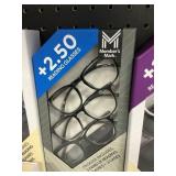 Reading  Glasses +2.50 style 204