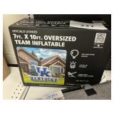 7ftx10ft Oversized team inflatable