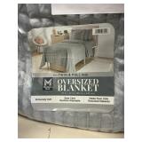 T/F Oversized blanket