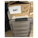 8 ct Small totes & lids- damaged