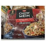Nissin chow mein 8 trays