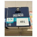 Mens underwear S/M 92ct