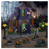 Disney 9-pc Halloween village set