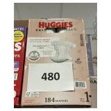Huggies  184  diapers size 1