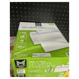 Peel & seal envelopes 2-500 ct