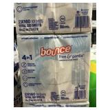 Bounce free & clear 2-160 sheets