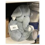 Large elephant stuffed toy