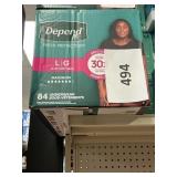 Depend L 84 ct  womens