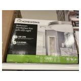 Homewerks bathroom ventilation fan w/ LED