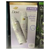 Dove whole body deo 2 pack
