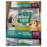 Pampers easy ups 4t-5t 108 ct