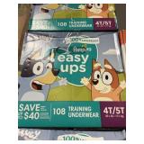 Pampers easy ups 4t-5t 108 ct