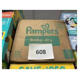 Pampers 234 diapers size 2