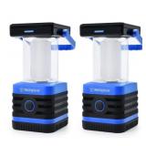 Westinghouse solar & rechargeable LED lantern 2ct