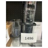 5pc Clear containers & lids set