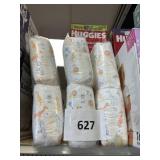 4 Packs diapers size 4