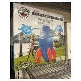 7ft Tall rocket sprinkler