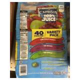Capri Sun 40 pouches variety pack