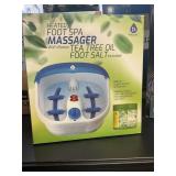Heated foot spa massgaer