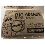 AAA Energizer 48 ct batteries