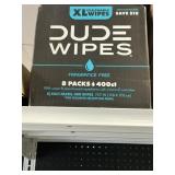 Dude Wipes 8 packs 400 ct