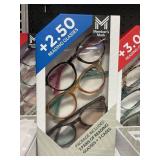 Reading  Glasses +2.50 style 102