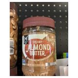 Creamy almond butter 4-24oz