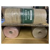 Mesh ribbon 10in wide 20yards 3 ct