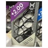 Reading  Glasses +2.00 style 204