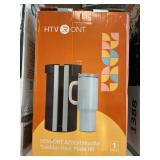 HTV Ont handle tumbler heat plate hit